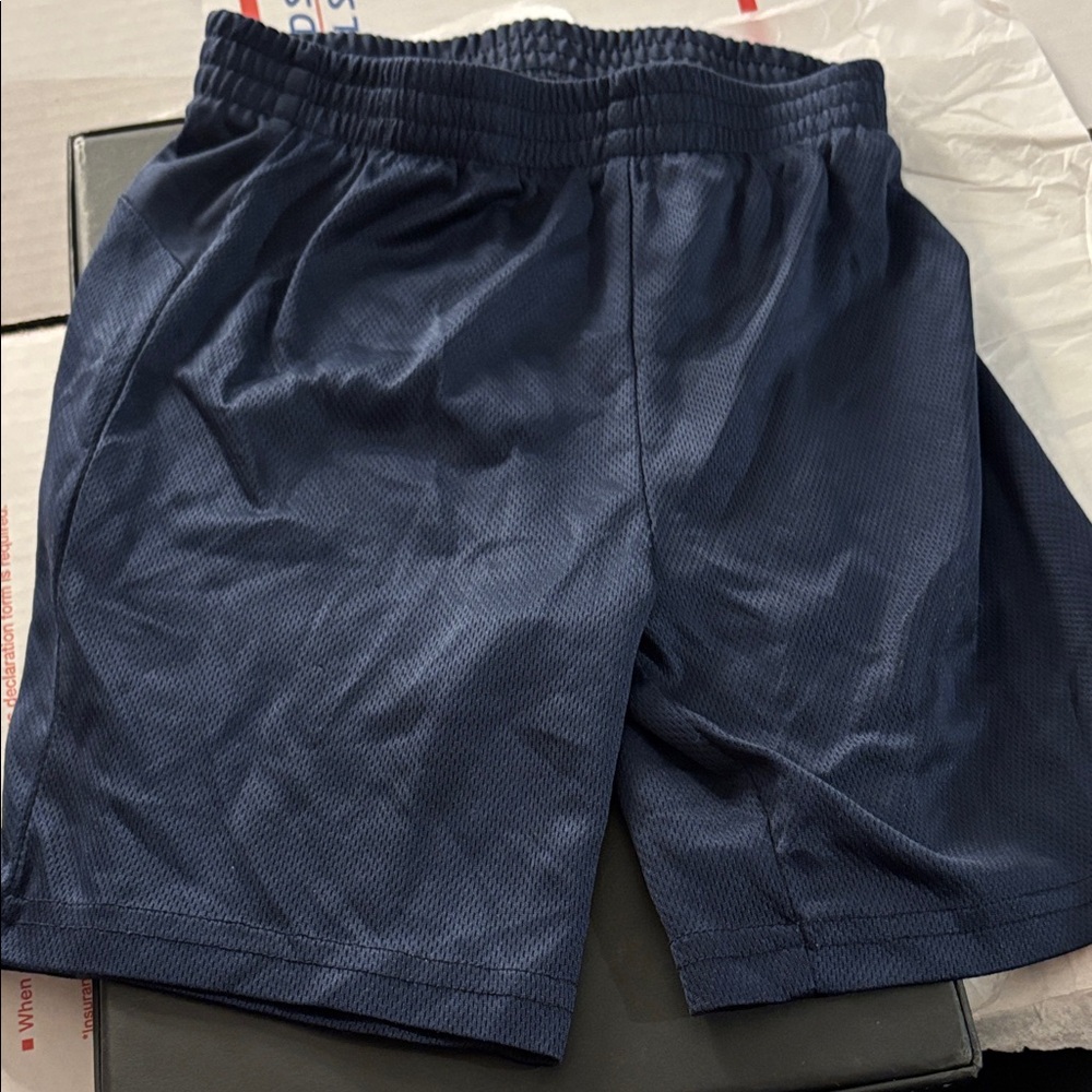 FINAL MARKDOWN boys Dark Blue Athletic Shorts 5